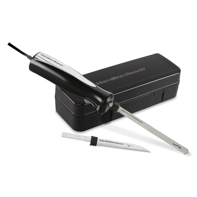 Hamilton Beach Electric Knife with Stainless Steel Blades and Storage Case (74275ZC)
