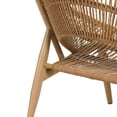 thumbnail image 5 of Christopher Knight Home Outdoor Rattan Lounge Chair with Removable Beige Cushions, Light Brwon, Set of 2, 5 of 11