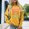 thumbnail image 2 of WEAIXIMIUNG Sweat-Shirt pour Femmes Zip Up Sweat-Shirt Surdimensionné Col Rond Manches Longues Pull, 2 of 4