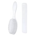 thumbnail image 5 of ACDANC 2 Pcs Easy Grip Brush And Comb Baby Massage And Scalp Brush Infant Hairbrush for Baby Set Baby Hair Brush Set for Newborns, 5 of 7