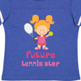 thumbnail image 4 of Inktastic Future Tennis Star Girl Girls Toddler T-Shirt, 4 of 5