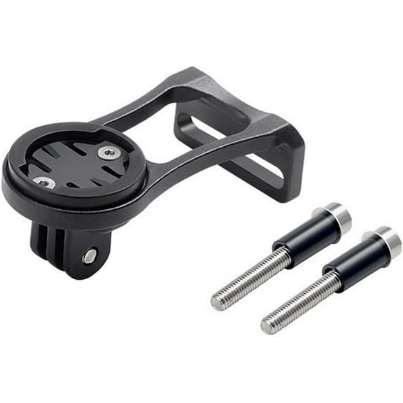 ABPETE Bike Out Front Mount for Garmin Edge, CATEYE, Bryton, Compatible with GoPro Camera, Bike Lights, All Garmin Series 25 130 200 500 510 520 800 810 820 1000 1030 GPS Computer