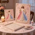 thumbnail image 2 of Clearance Christmas Diamond Art Kits for Adults, Virgin Mary Diamond Art,Religious Wall Art Frame, Christian Mosaic Craft Kit, Christ Pearl Gem Painting Crafts, 2 of 10