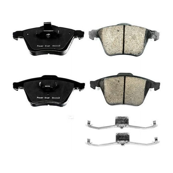 Front Brake Pad Set - Compatible with 2009 - 2013 Volvo C70 2010 2011 2012