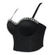 thumbnail image 2 of Gibobby Sexy DeeWomen's Sexy Fashion Design Sense Chaleco pequeño Corsé exterior(Negro,M), 2 of 3