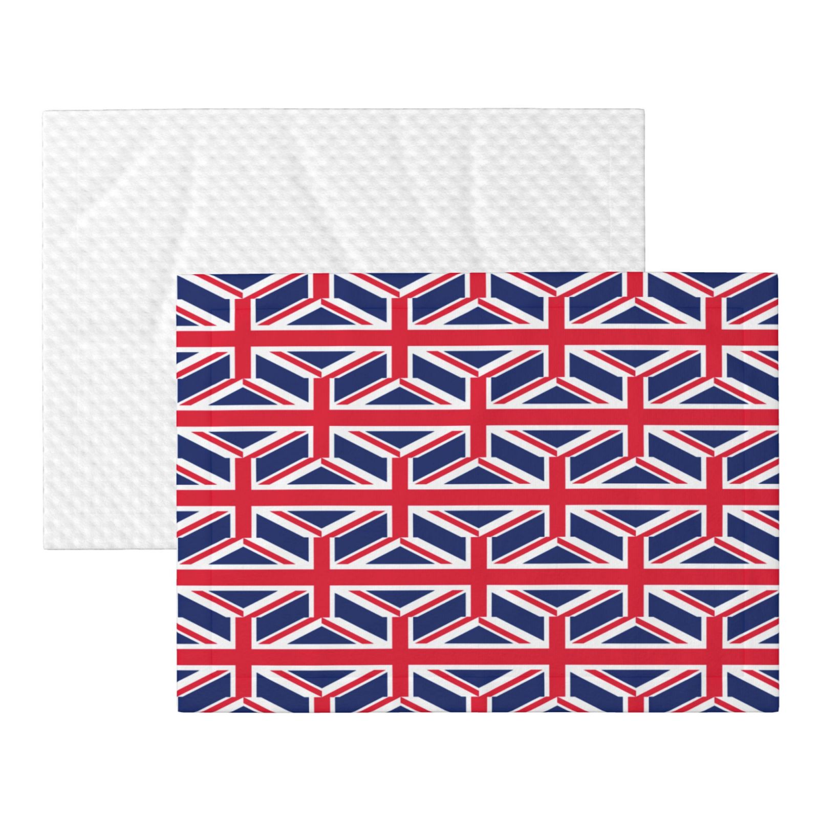 Flannel Throw Dog Blanket Union Jacks Flag Soft Warm Print Pet Blankets for Small Dog Cat Puppy