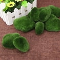 thumbnail image 5 of Ball Moss Stones Ornament Grass Home Plant Plastic Artificial Decoration Garden Green Moss New Quality Suitable, 5 of 9