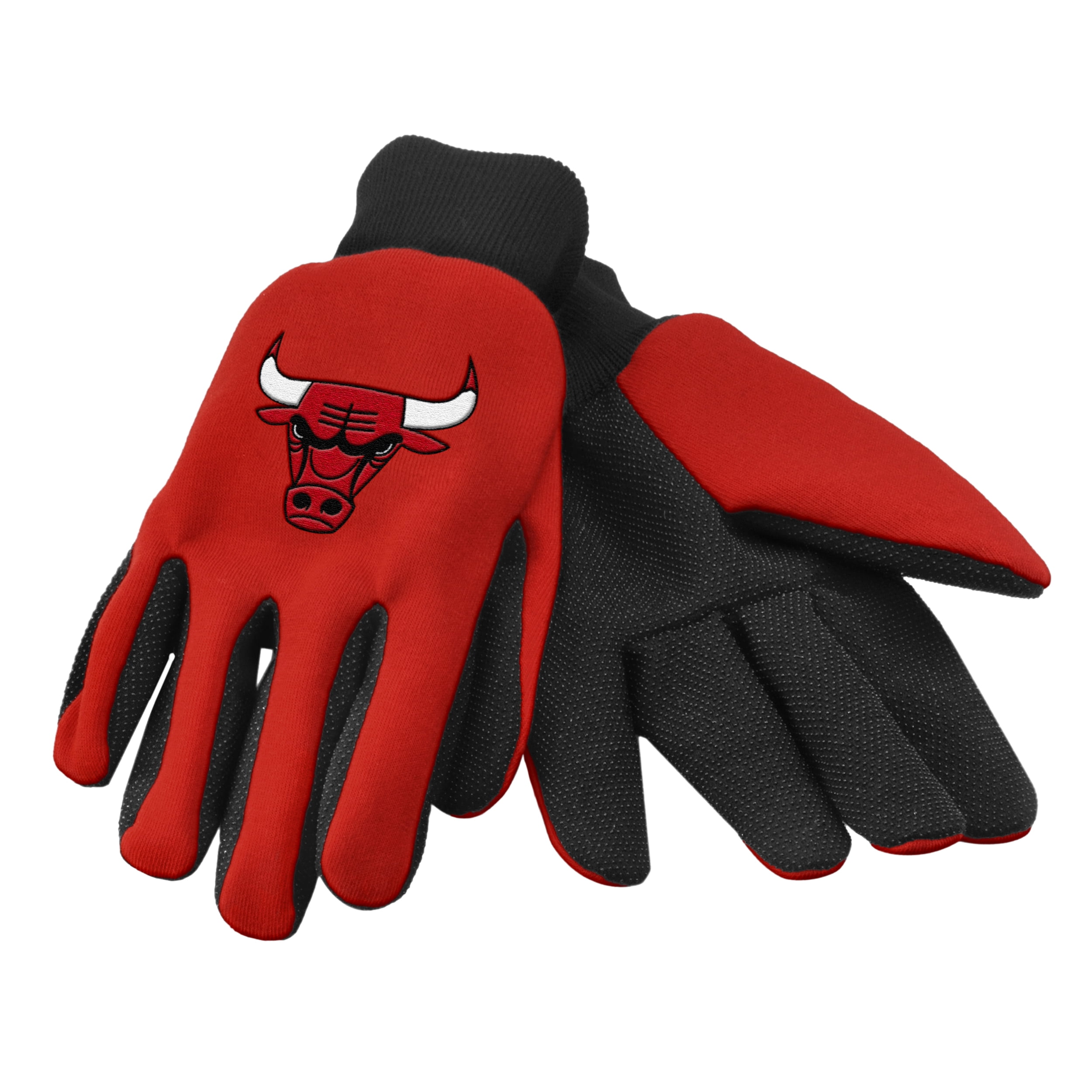 Chicago Bulls 2015 Utility Glove Colored Palm by Forever Collectibles