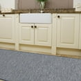 thumbnail image 6 of Ottomanson Sundance Tonal Design 3x7 Reversible Non Shedding Indoor Runner Rug, 2'7" x 6'11", Blue, 6 of 10