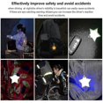 thumbnail image 3 of 26pcs Safety Reflector Pendant,kids Reflector Pendant,star Safety Reflector For School Bag Backpack Cycling Walking Running(13 Colors), 3 of 4