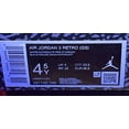 thumbnail image 2 of Ni - ke Air Jordan 3 Retro GS White/Anthrodite-Red Stardust 441140-100 Size 4.5Y, 2 of 5