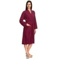 thumbnail image 4 of TowelSelections Women's Robe Turkish Cotton Soft Terry Kimono Bathrobe Medium/Large Malaga, 4 of 5