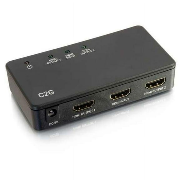 C2G  2-Port HDMI Splitter 4K 30Hz - Video & Audio Splitter