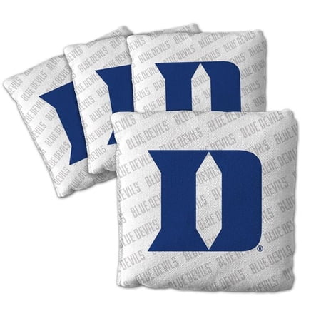 NCAA Duke Blue Devils Bags - 4PK - White