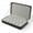 black, variant on Portable 6/10/12 pu Leather Zipper Bag Watch Box Flip Cover Jewelry Storage Box Suitable for Business, Gift Giving, Travel