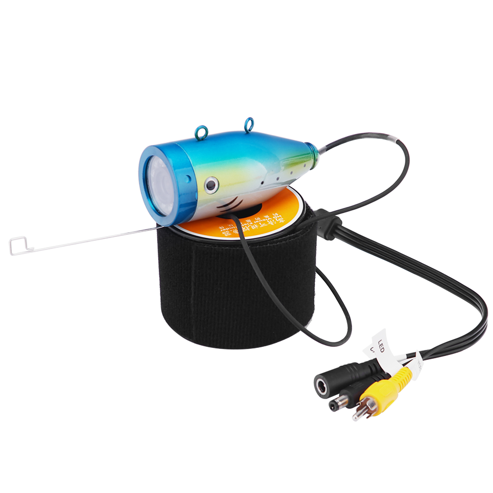 Caméra De Pêche Sous-marine 7 Pouces – Vision Nocturne IR, 1200TVL, Câble 15m, Batterie 10000mAh