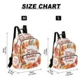thumbnail image 2 of FORMRS Mini Backpack Purse for Women Travel Daypack Casual Shoulder Bag, Leaves Pattern, 2 of 7