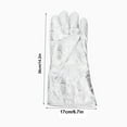 thumbnail image 4 of Heat Resistant Welding Gloves Aluminized Welding Gloves Fire Proof Flame Retardant Gloves, 4 of 8