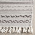 thumbnail image 3 of SAFAVIEH Kilim Shelby Striped Area Rug, Grey, 8' x 10', 3 of 5