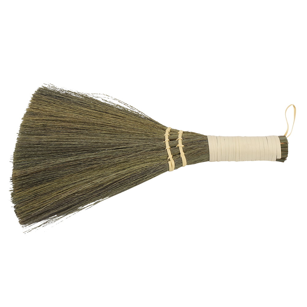 Handmade Sweeping Broom For Household Duster Cleaning Tool Useful Straw Braided 