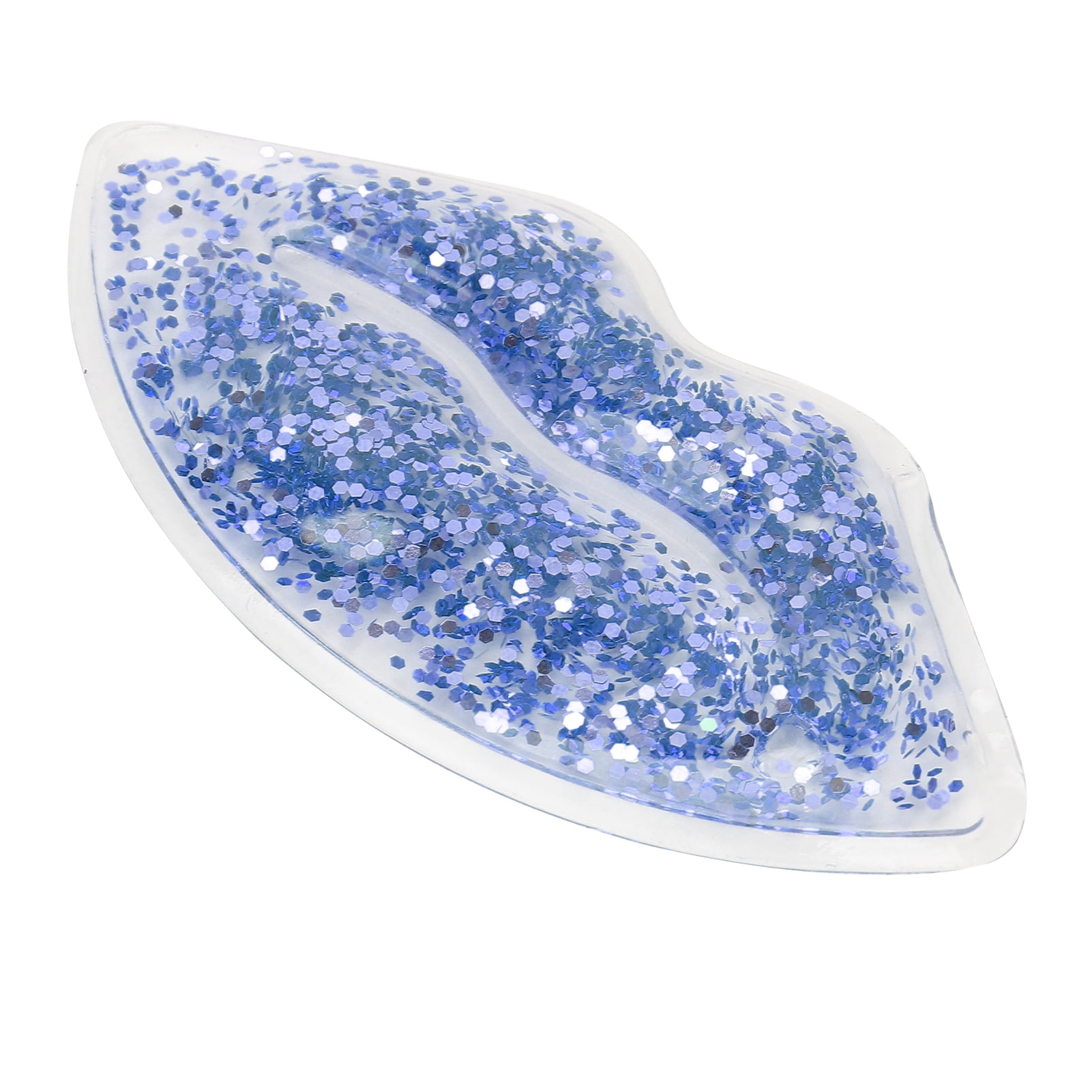 FAGINEY Lip Ice Pack,Hot Cold Compress Lips Ice Pack Glitter Sequins