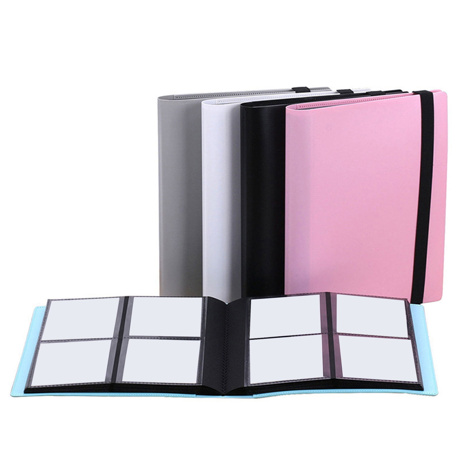 Card Binder 9 Pocket,Trading Card Binder with Card Display Design,360 Double Sided Pocket Collection Binder,Card Album