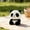 Black+White(1PC), variant on Panda Bear Stuffed Animal Toy,Realistic Emotional Support Panda Healing on Demand The Pandy Hug Motion,Ultra-Soft Emotional Support Stuffed Animal Plush Toy for Stress Relief & Comfort