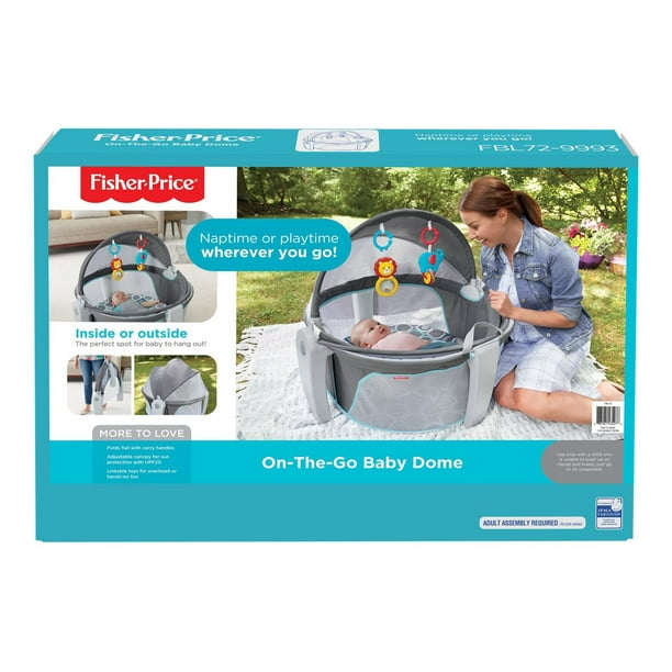 Fisher Price FBL72 On The Go Baby Dome Bubbles Walmart