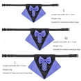 Formal Dog Tuxedo Bandana Dog Wedding Bandana Dog Collar with Bow Tie
