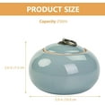 thumbnail image 6 of Luxshiny 250ml Storage Jar Canister Sealed Lid Ceramic Storage Jar Ceramic Tea Tea Spices Condiments Airtight Container Kitchen Organization, 6 of 18
