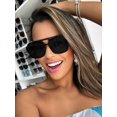 thumbnail image 4 of Fashionable Exquisite Polygonal Geometric Small Frame Glasses for Women, Elegant Style, Ideal for Daily Wear, Outdoor, Travel, Summer Beach Vacation & Business Casual Outfits, Perfect as Gifts, 4 of 9
