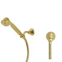 Kingston Brass KX1072BE Vintage Hand Shower Kit, Polished Brass