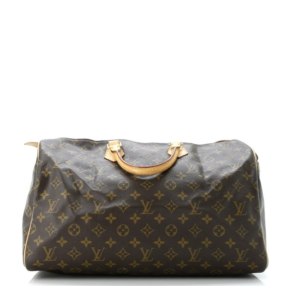 Pre-Owned Speedy Handbag Monogram Canvas 40 By Rebag