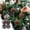 Brown BW, variant on ABPWLY Christmas Balls Set Christmas Ball Ornament Set 4Pc 2.4in Velvet Flocked Hanging Glitter Plastic Tree Decorative Soft Lightweight Easy Hang Party Holiday