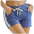 thumbnail image 2 of Tumotour Athletic Shorts For Women Summer Running Shorts Elastic High Waisted Shorts Wide Leg Pants Active Workout Shorts Biker Shorts Gym Shorts, 2 of 8