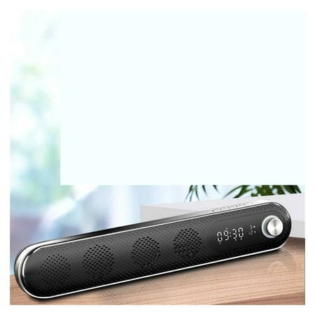 Wireless Speaker Bluetooth-Compatible 5.0 Home Theater Stereo Support Alarm Clock Desktop PC Computer SoundBar ,Quality Sound