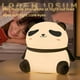 thumbnail image 1 of Panda LED Luz Silicona USB Temporizador Recargable Lámpara de Noche Decoración de la Habitación Niños Luz Regalo, 1 of 5