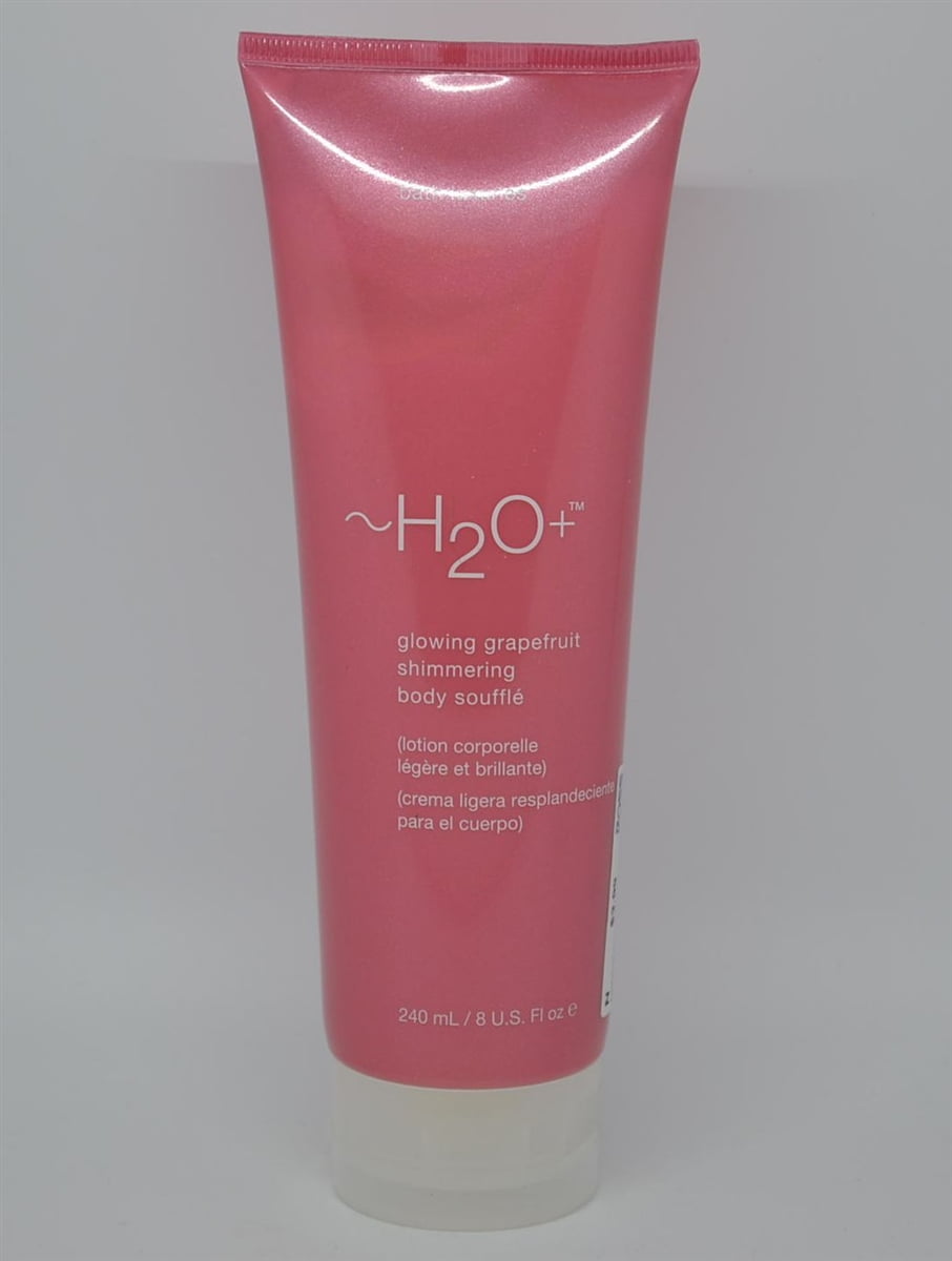 H2O+ Beauty Glowing Grapefruit Shimmering Body Souffle, 8 Fl Oz