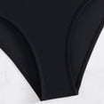thumbnail image 4 of GZWYHT Bathing Suit for Women Womens Swimsuits Slim Strap Bikini Swimsuit Gathering Solid Color Swimsuit Beach Swimsuit One Piece Swimsuit Women Tummy Control Swimsuits Yellow XL, 4 of 4