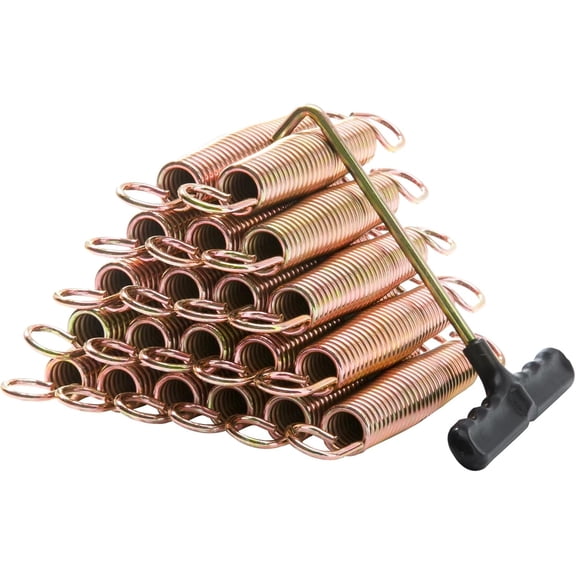 Skywalker, JumpKing, Upperbounce, Skybound Trampoline Springs - Stainless Steel 5.5 Inch Replacement Parts Kit with Spring Tool - Weather-Resistant Accessories - 20 Pack