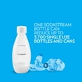 thumbnail image 4 of Botella Sodastream de 500 ml, paquete doble, apta para lavavajillas (blanca), 4 of 6