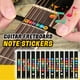 thumbnail image 2 of Fino Impreso Escala de Guitarra Pegatinas Sonido Nombre Pegatinas Autoestudio Guitarra Principiante Amante de la Guitarra, 2 of 8
