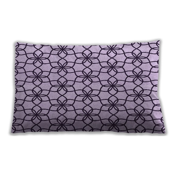 Ahgly Company Outdoor Rectangular Contemporary Lumbar Throw Pillow, 13 inch by 19 inch