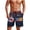 250 Years Flower, variant on Men's Swim Trunks 250 Years Swimtrunk Swimming Shorts 250th Anniversary 4th of July 2026 Swim Trunks Quick Dry Beach Shorts Future Patriot Man 4XL
