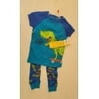 Sleepwear 2pc Short Sleeve Tight Fit Pajamas Set Dino Size 2T