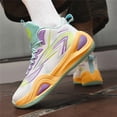 thumbnail image 5 of Bolognifi Men's Basketball Shoes, Classic Training Sports - GREEN_5.5, 5 of 6