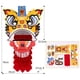 thumbnail image 5 of Kit de danza china DIY, decoración de danza china, accesorios bonitos, danza china Rojo amarillo aleatorio, 5 of 9