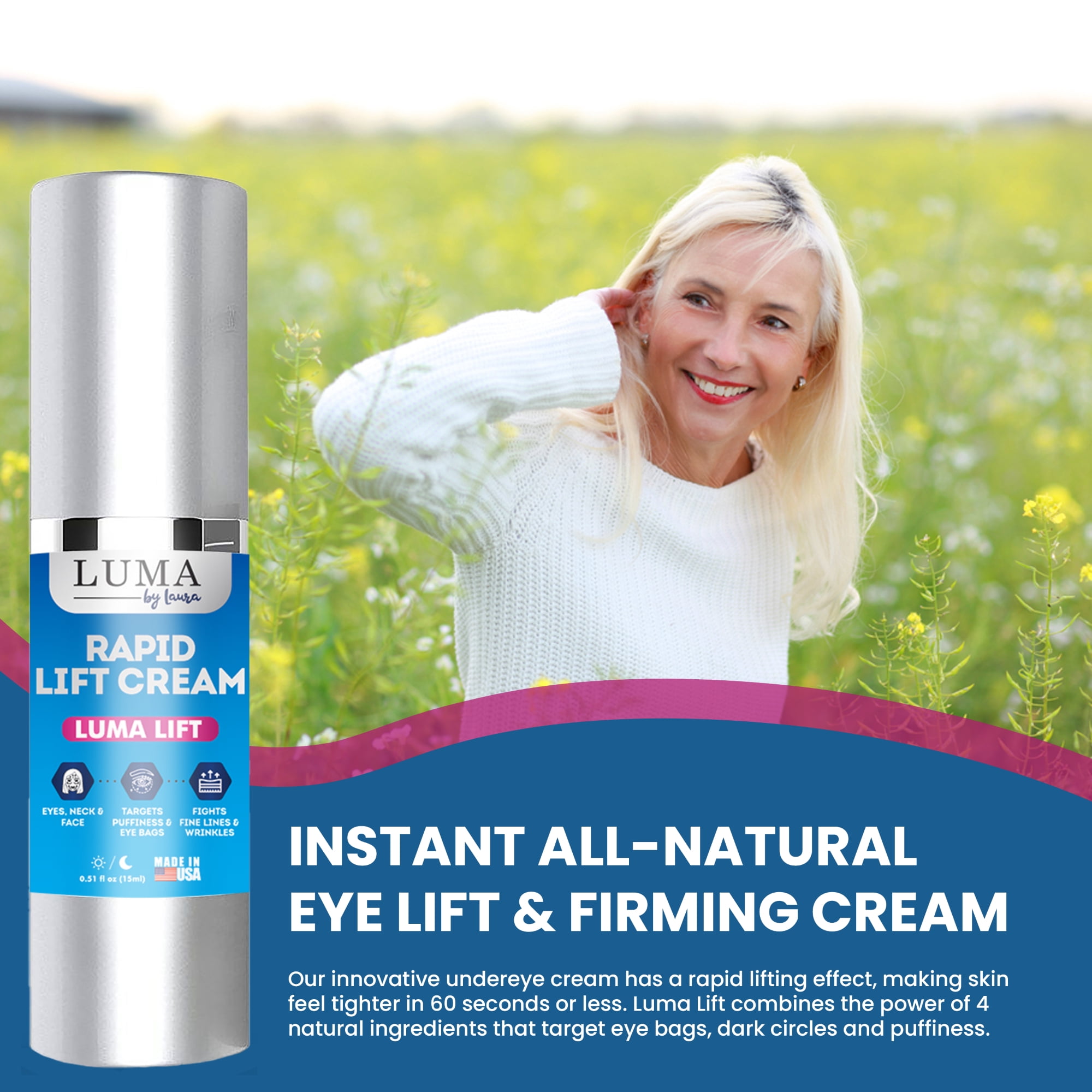 Rapid Lift Anti-Wrinkle Eye Cream, Dark Circles