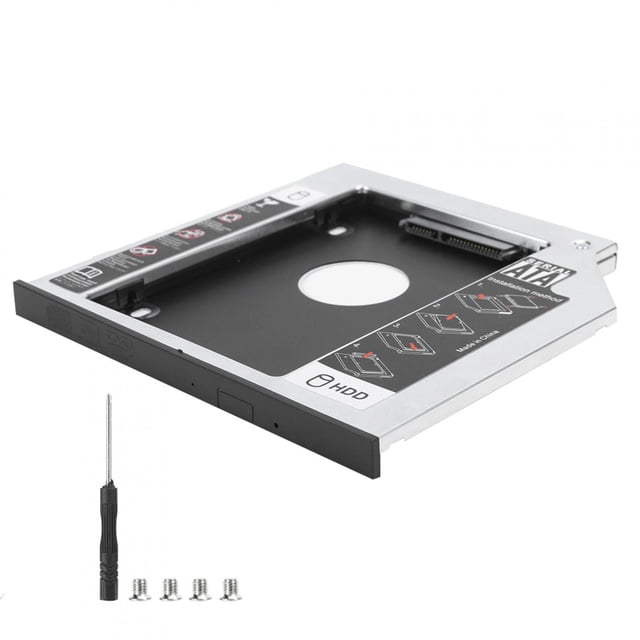 Ccdes Hard Disk Tray,State Drive Holder,State Drive Bracket Lightweight Computer Accessory Aluminum Alloy Thickened For 9.5 MM SSD