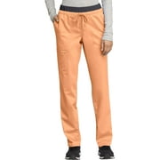 Cherokee Workwear Revolution Women's Scrubs Pant Mid Rise Tapered Leg Drawstring WW105